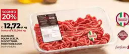 Coop MACINATO POLPA SCELTA DI SCOTTONA FIOR FIORE COOP offerta