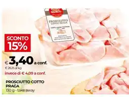 Coop Prosciutto cotto Praga offerta