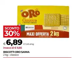 Coop BISCOTTI ORO SAIWA offerta