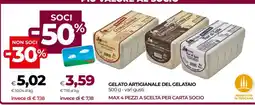 Coop GELATO ARTIGIANALE DEL GELATAIO offerta