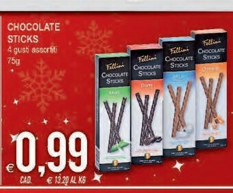 Fellini chocolate sticks