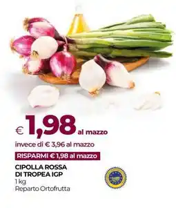 Coop CIPOLLA ROSSA DI TROPEA IGP offerta