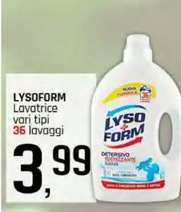 Famila Lysoform Lavatrici offerta