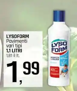 Famila LYSOFORM offerta