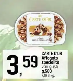 Famila CARTE D'OR Affogato specialità offerta