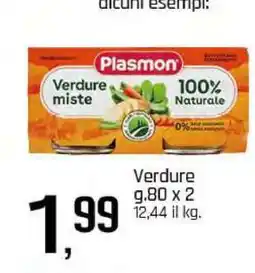 Famila Plasmon Verdure miste offerta