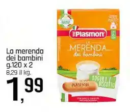 Famila Plasmon La Merenda dei bambini offerta