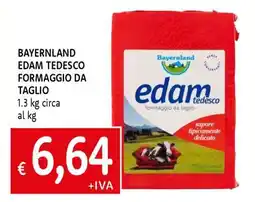Famila Bayernland Edam Tedesco Formaggio da Taglio offerta