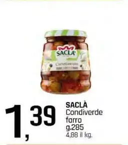 Famila SACLÀ Condiverde farro offerta