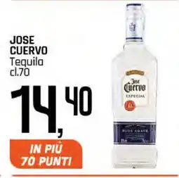 Famila JOSE CUERVO Tequila cl.70 offerta