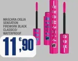Splendidi e Splendenti Mascara ciglia sensation firework black classico/ waterproof offerta
