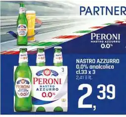 Famila Peroni Nastro Azzurro 0.0% offerta