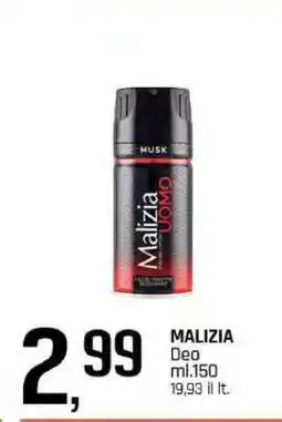 Famila MALIZIA offerta
