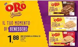 Famila ORO VITASNELLA CEREAL YO vari tipi offerta