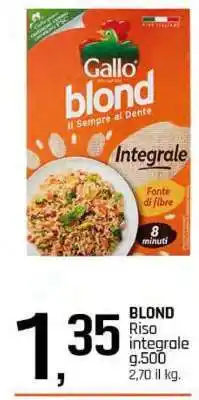 Famila BLOND Riso integrale offerta