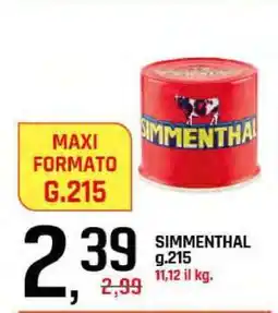 Famila SIMMENTHAL offerta