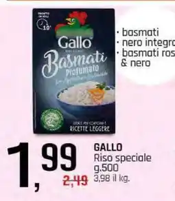 Famila Gallo Riso speciale offerta