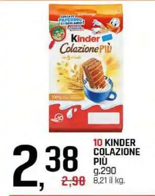 Famila KINDER COLAZIONE PIÙ offerta
