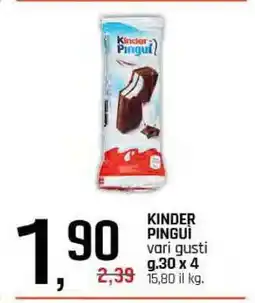 Famila Kinder Pinguí offerta