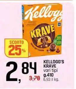 Famila KELLOGG'S Krave offerta