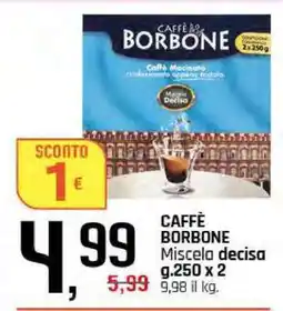 Famila CAFFÈ BORBONE offerta