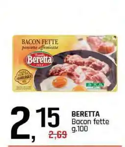 Famila BERETTA Bacon fette offerta