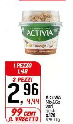 Famila ACTIVIA Mix&Go vari gusti offerta