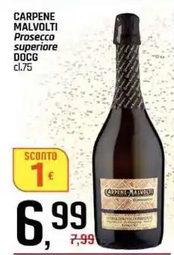 Famila CARPENE MALVOLTI Prosecco superiore DOCG cl.75 offerta