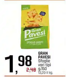 Famila GRAN PAVESI offerta