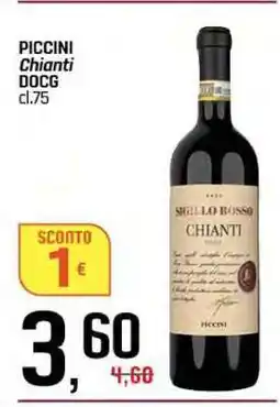 Famila PICCINI Chianti DOCG cl.75 offerta