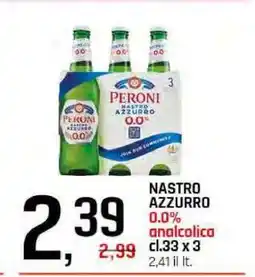 Famila NASTRO AZZURRO offerta