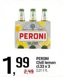 Famila Peroni Chill Lemon offerta