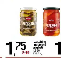 Famila Selex Zucchine e Peperoni Grigliati offerta