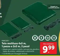 Lidl PARKSIDE Telo multiuso offerta