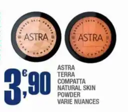 Astra terra compatta natural skin powder varie nuances