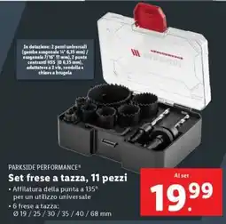 Lidl Set frese a tazza, 11 pezzi offerta