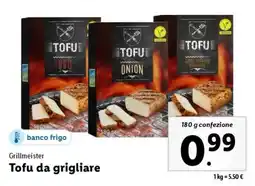 Lidl Tofu da grigliare offerta