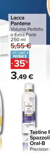Carrefour Lacca Pantene offerta