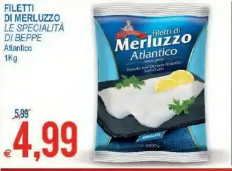 MD Discount Filetti di merluzzo atlantico offerta
