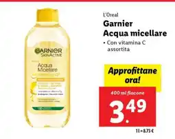 Lidl Garnier Acqua Micellare offerta