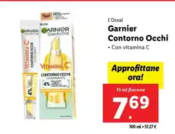 Lidl Garnier Contorno Occhi offerta