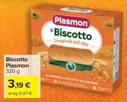 Carrefour Biscotto Plasmon offerta