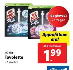 Lidl WC NET Tavolette offerta