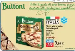 Carrefour Pizza Margherita Bella Napoli Buitoni offerta