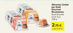 Carrefour Alimento umido per gatti Gourmet Revelations offerta