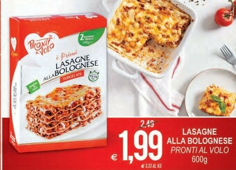 Lasagne alla bolognese 600g