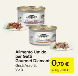 Carrefour Alimento Umido per Gatti Gourmet Diamant offerta