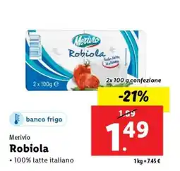 Lidl ROBIOLA offerta