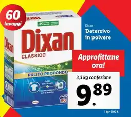 Lidl Dixan Classico offerta
