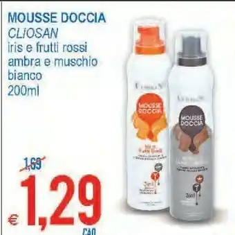 MD Discount Cliosan mousse doccia offerta